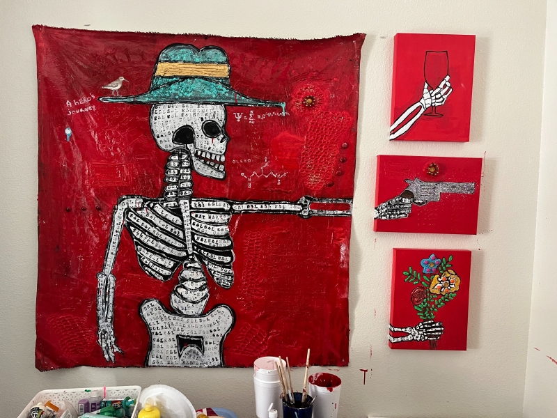 The Heros Journey by artist Scott Leopold